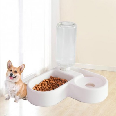 Multifunction Double Pet Bowl Automatic Pet Cat Dog Water Dispenser And Pet Food Bowl