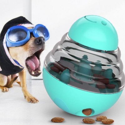 Dog Leak Food Ball TPR Tumbler Play Food Toy Educational pet toy basket for dogs toys