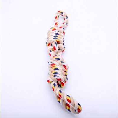 Big dog Cotton Chew Toys Pet Durable Rope Bite interactive pet toy in Wholesale