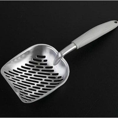 High quality pet food tool Big Size Aluminium Iron Shovel For Cats