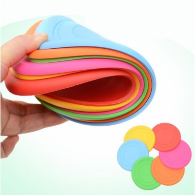 Wholesale Dogs Silicone Dish Toys Pet Dog Interactive Chew Toys Dog Fetch toys For Outdoor Training